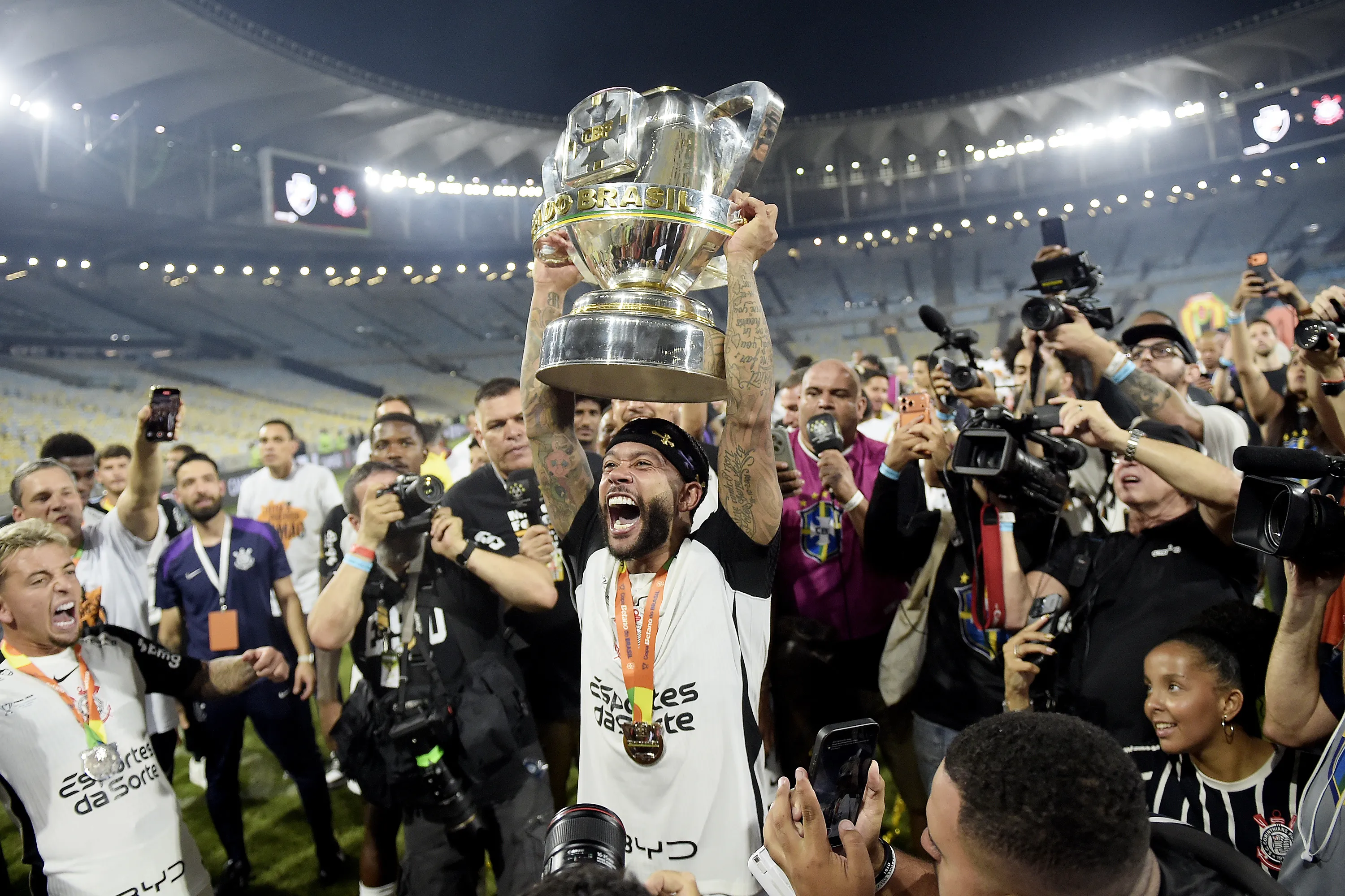 Corinthians encerrou a temporada anterior sendo campeão da Copa do Brasil. Foto: Alexandre Loureiro/AGIF