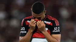 Samuel Lino, atacante do Flamengo em partida pelo campeonato brasileiro (Foto: Buda Mendes/Getty Images)