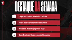 Confira a agenda da semana