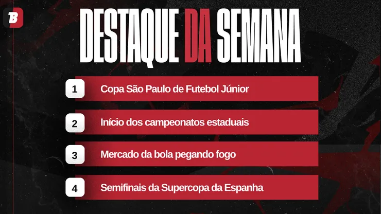 Confira a agenda da semana