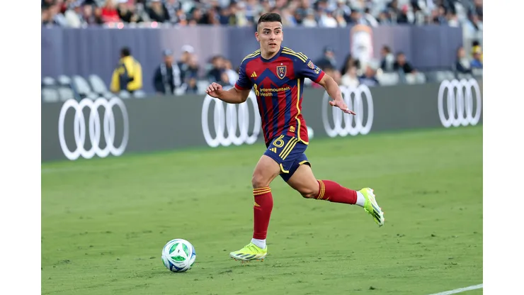 Braian Ojeda em partida pela MLS. Photo by Sean M. Haffey/Getty Images