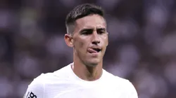 Matias Rojas jogador do Corinthians durante partida contra o Ponte Preta no estadio Arena Corinthians pelo campeonato Paulista 2024. Foto: Marcello Zambrana/AGIF