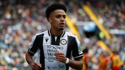 Brenner, jogador da Udinese e interesse do Vasco - (Photo by Timothy Rogers/Getty Images)