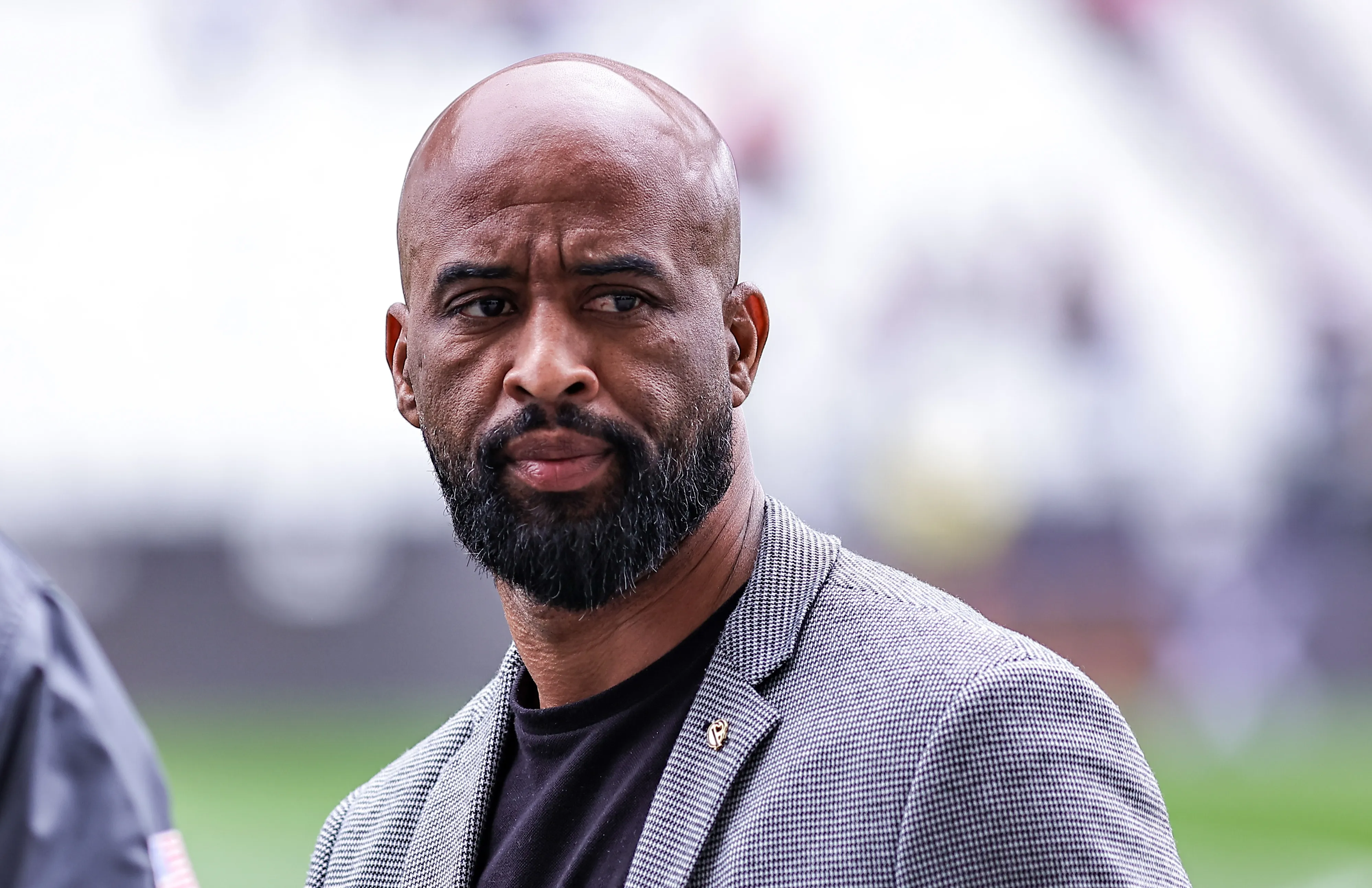 SP – SAO PAULO – 09/11/2025 – BRASILEIRO A 2025, CORINTHIANS X CEARA – Fabinho Soldado diretor do Corinthians antes da partida contra o Ceara no estadio Arena Corinthians pelo campeonato Brasileiro A 2025. Foto: Fabio Giannelli/AGIF