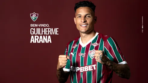 Guilherme Arana é anunciado pelo Flu. Reprodução: X Fluminense