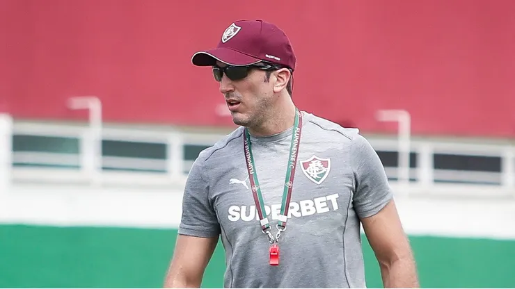 Luis Zubeldía. Foto: Marcelo Gonçalves / Fluminense FC
