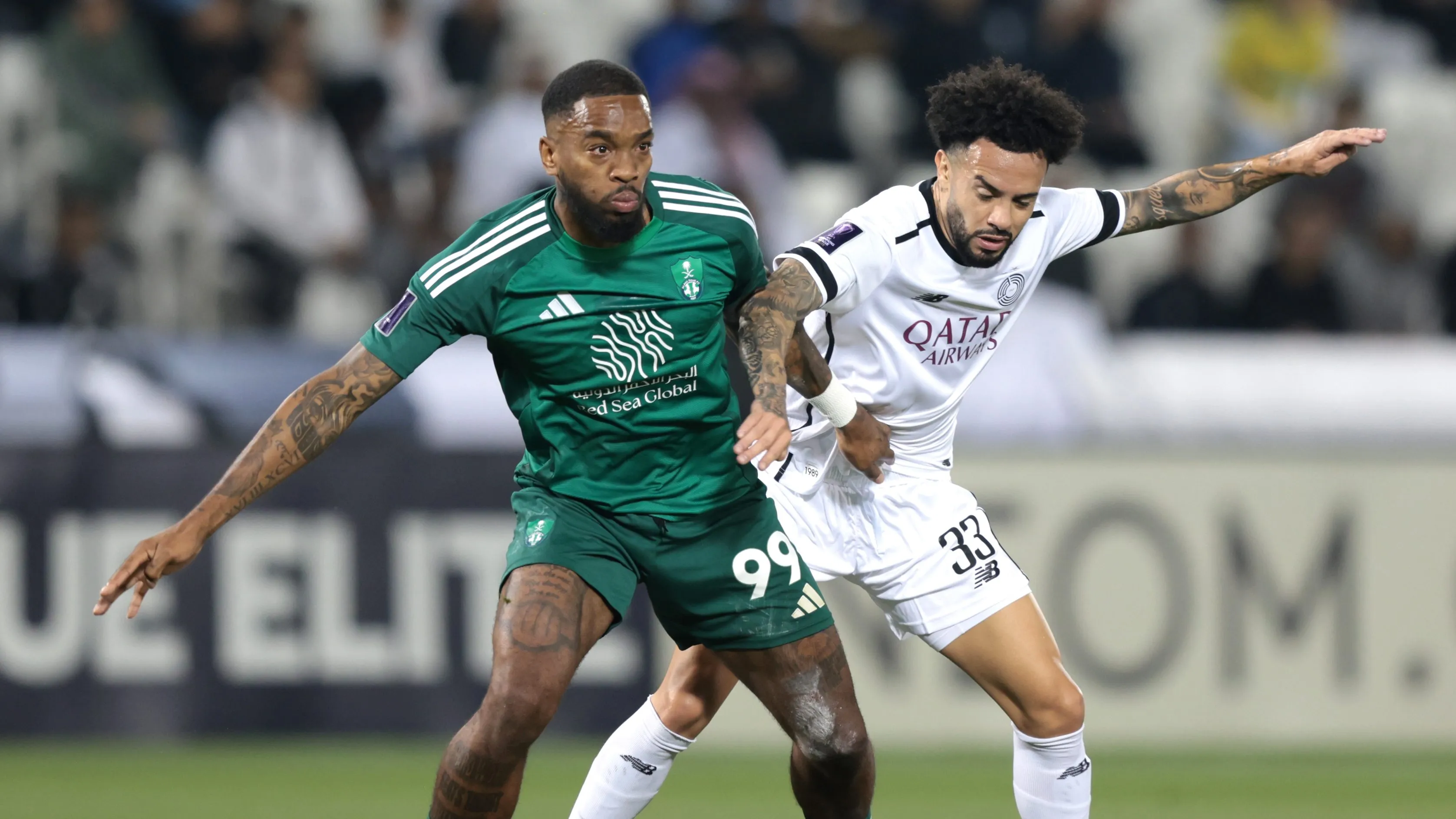 Claudinho pelo Al Sadd. (Photo by Mohamed Farag/Getty Images)