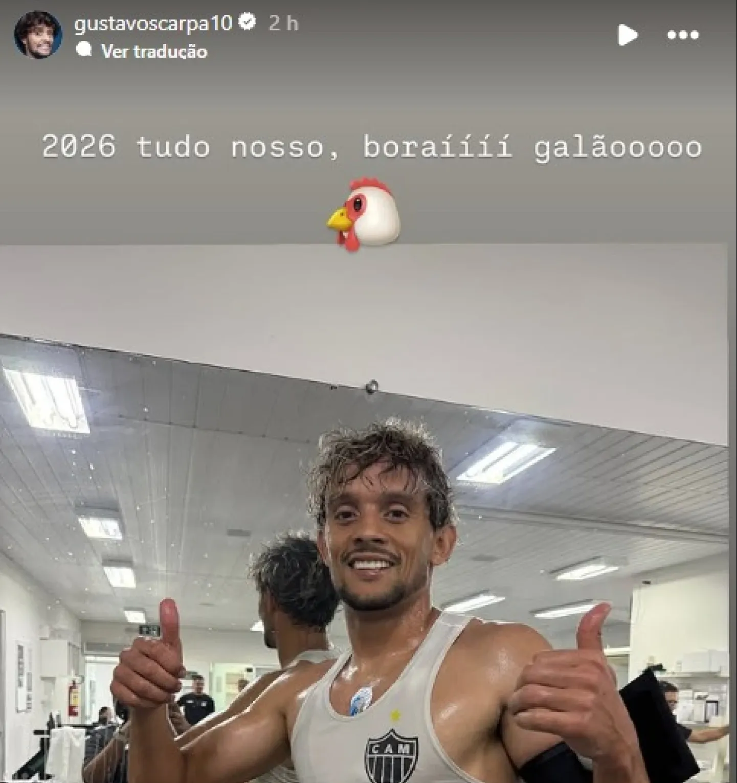 Gustavo Scarpa, do Atlético Mineiro