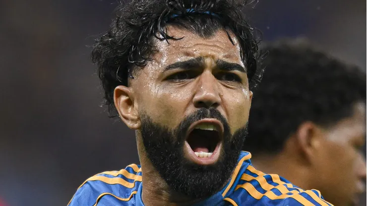Gabriel, atacante do Cruzeiro em partida pelo campeonato brasileiro (Foto: Pedro Vilela/Getty Images)