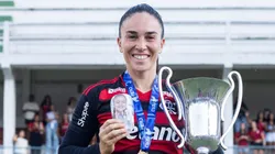 Agustina vai reforçar o Corinthians em 2026 - Foto: Mariana Sá/Flamengo