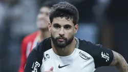 Yuri Alberto comemora gol em Corinthians x São Paulo. Foto: Alexandre Schneider/Getty Images