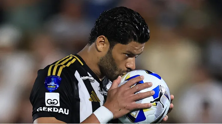 Hulk durante final da Sul-Americana