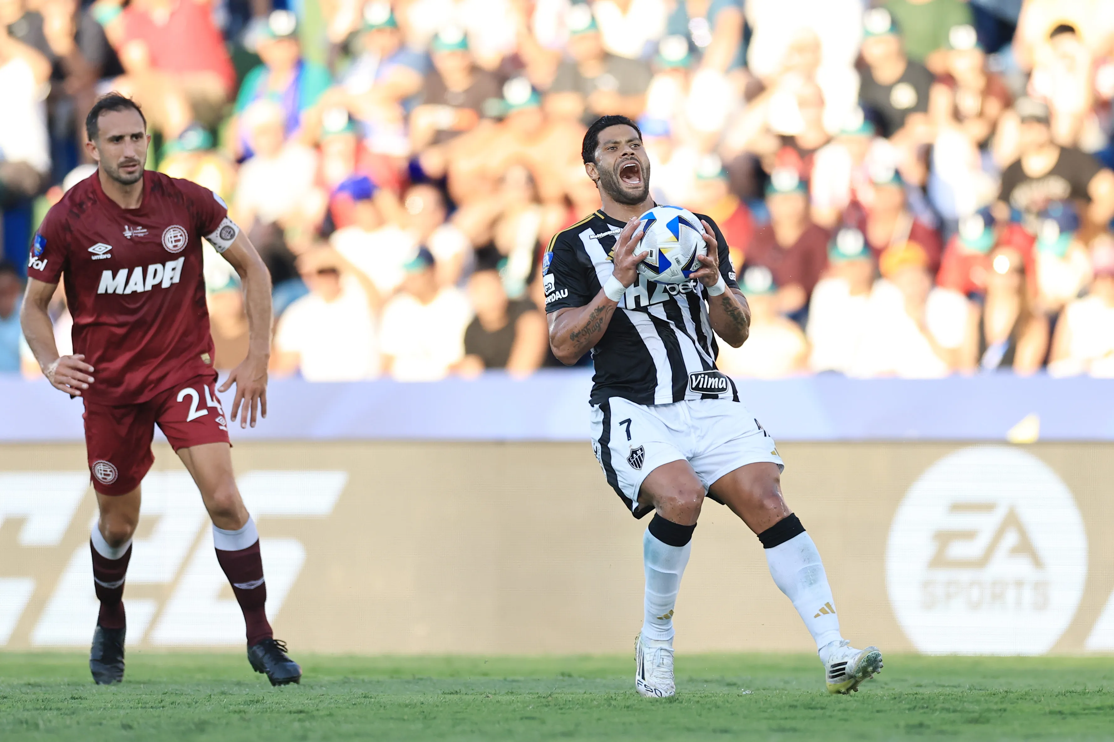 Hulk lamentando na final da Sul-Americana. Foto: Buda Mendes/Getty Images