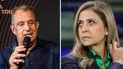 BAP, presidemte do Flamengo e Leila Pereira, do Palmeiras, medem força no mercado da bola