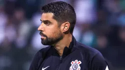 Antonio Oliveira tecnico do Corinthians durante partida contra o Palmeiras no estadio Arena Allianz Parque pelo campeonato Brasileiro A 2024.