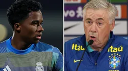 Endrick e Ancelotti conversaram sobre retomada na Seleção