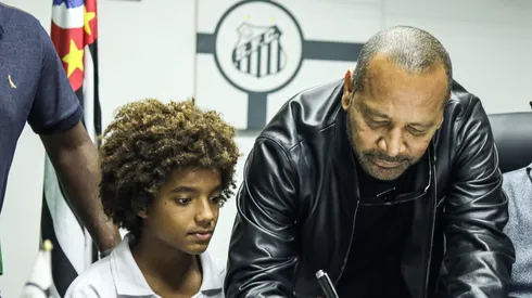 Joia da base está deixando o Peixe. Foto: Reinaldo Campos/ Santos F.C