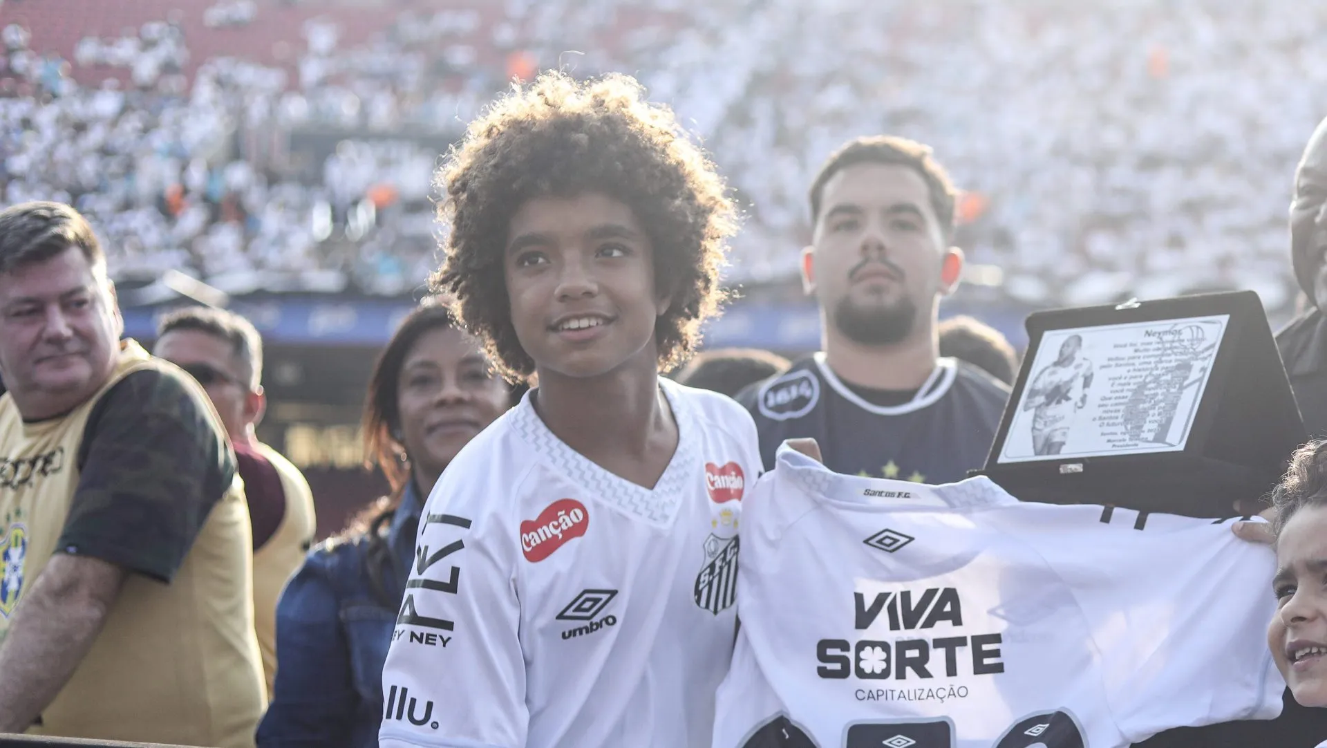 Fotos: Reinaldo Campos/ Santos F.C – Kauan Basile está de saída do Peixão.