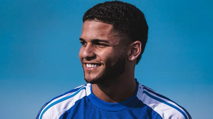 Dayvinho, promessa do Cruzeiro. Créditos: TopGoal assessoria
