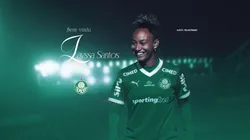 Layssa Santos chega ao Palmeiras. Foto: Reprodução/Redes Sociais