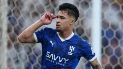 Marcos Leonardo em campo pelo Al-Hilal. (Photo by Yasser Bakhsh/Getty Images)