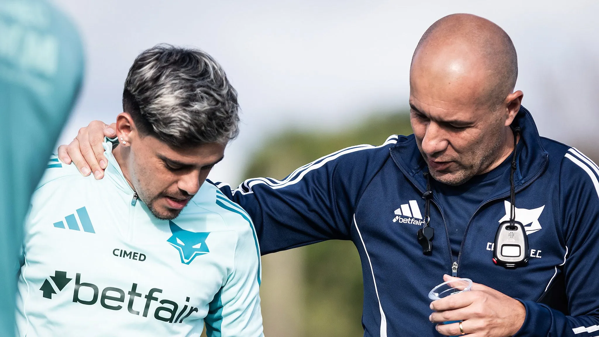 Fagner e Leonardo Jardim na Toca da Raposa