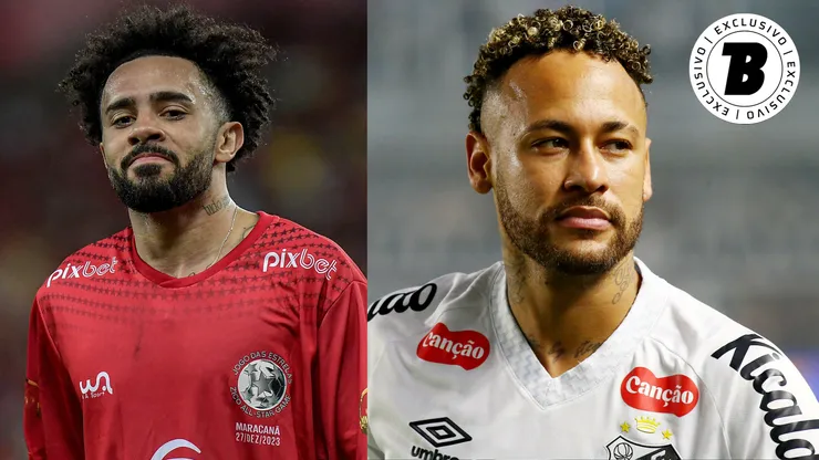 Claudinho está na mira do Santos para a temporada 2026 - Fotos: Thiago Ribeiro/AGIF e Mauricio De Souza/AGIF