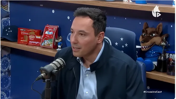 Pedro Junio vice-presidente do Cruzeiro analisa negócio do Cruzeiro com Zenit pelo Cruzeiro
