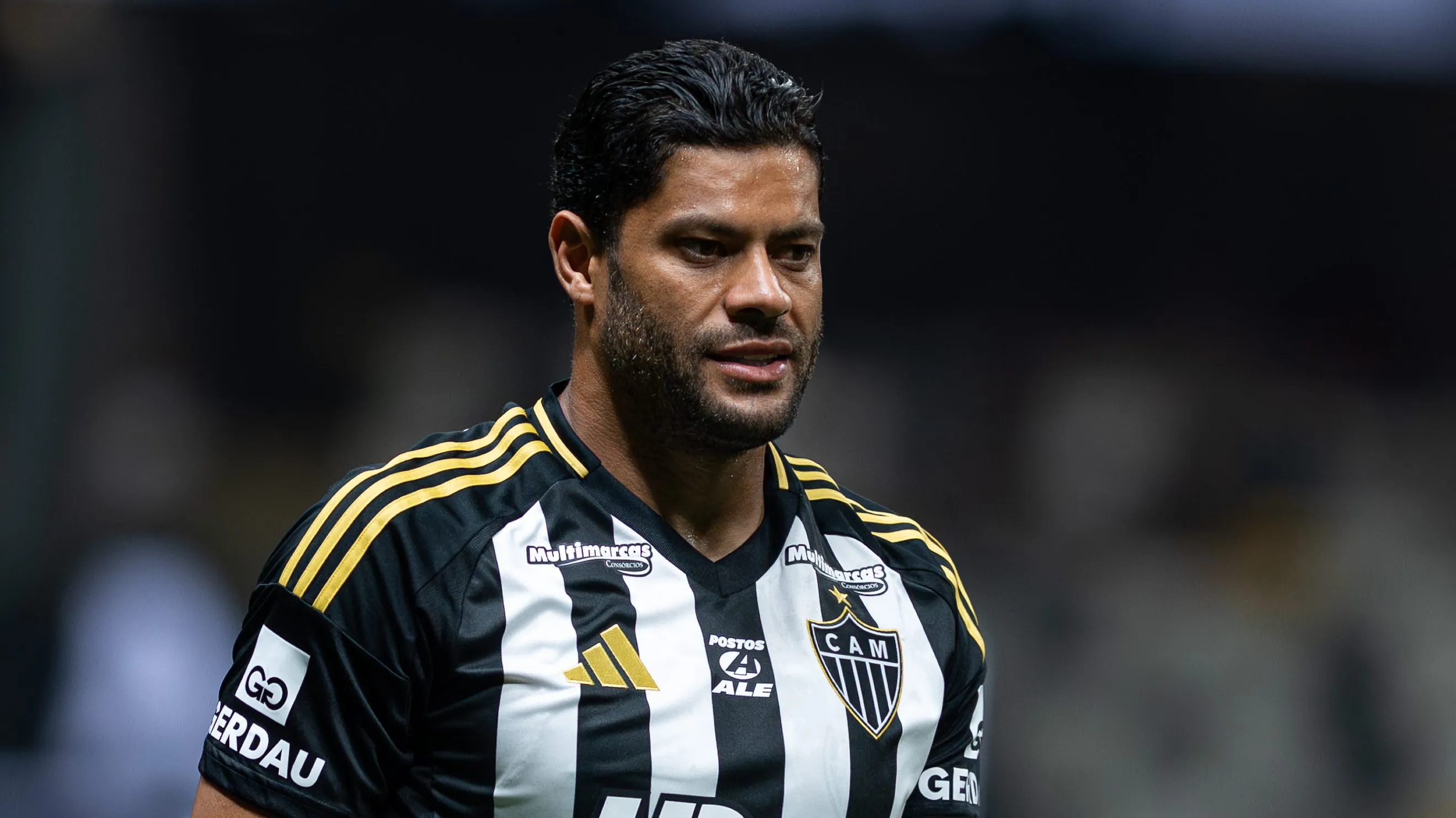 Hulk pelo Atlético. Foto: Alessandra Torres/AGIF