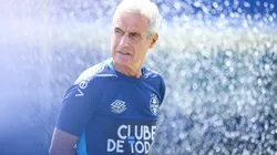 Luís Castro pediu a contratação de meia do Palmeiras. Foto: Lucas Uebel/Grêmio FBPA