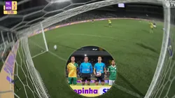 Gol irregular do Palmeiras na estreia da Copinha já causou afastamento de árbitro e auxiliar pela FPF - Foto: Reprodução/CazeTV