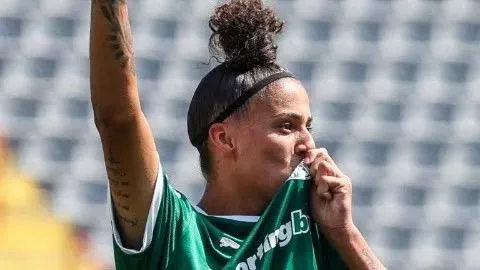 Amanda Gutierres se despede do Palmeiras. Foto: Fabio Menotti/Palmeiras