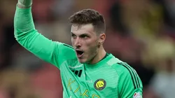 Bento, goleiro do Al-Nassr em partida pelo campeonato Árabe (Foto: Yasser Bakhsh/Getty Images)