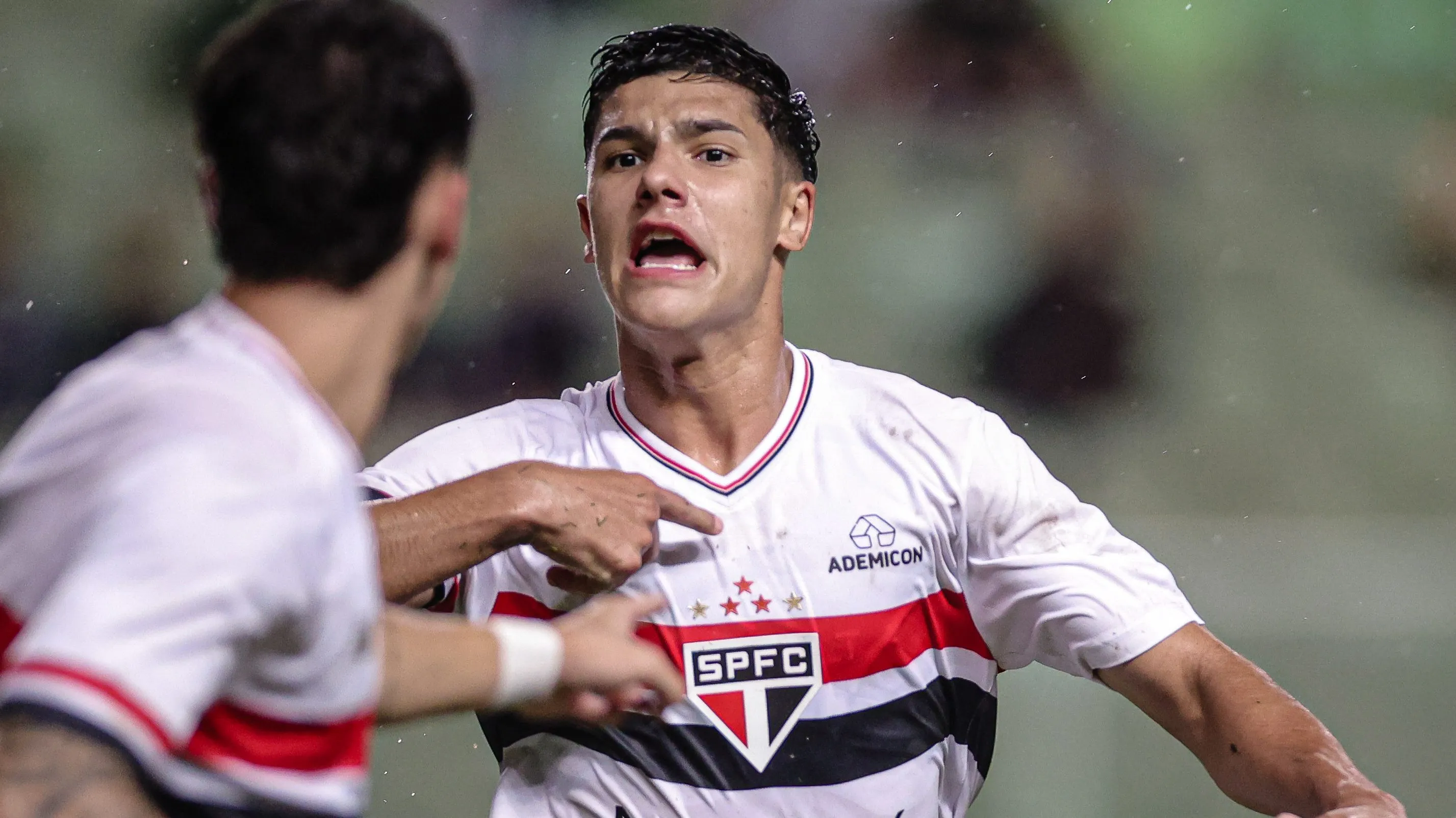 Nicolas Bosshardt em campo pelo sub-20 do São Paulo. Foto: Cris Mattos/São Paulo FC
