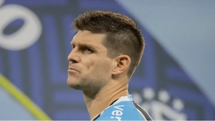 Kannemann durante partida do Tricolor dos Pampas na Série A