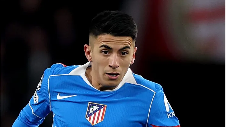 Thiago Almada, meia-atacante do Atlético de Madrid - Foto: Lars Baron/Getty Images