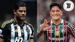 Hulk e Germán Cano. Fotos: Alessandra Torres/AGIF e Thiago Ribeiro/AGIF