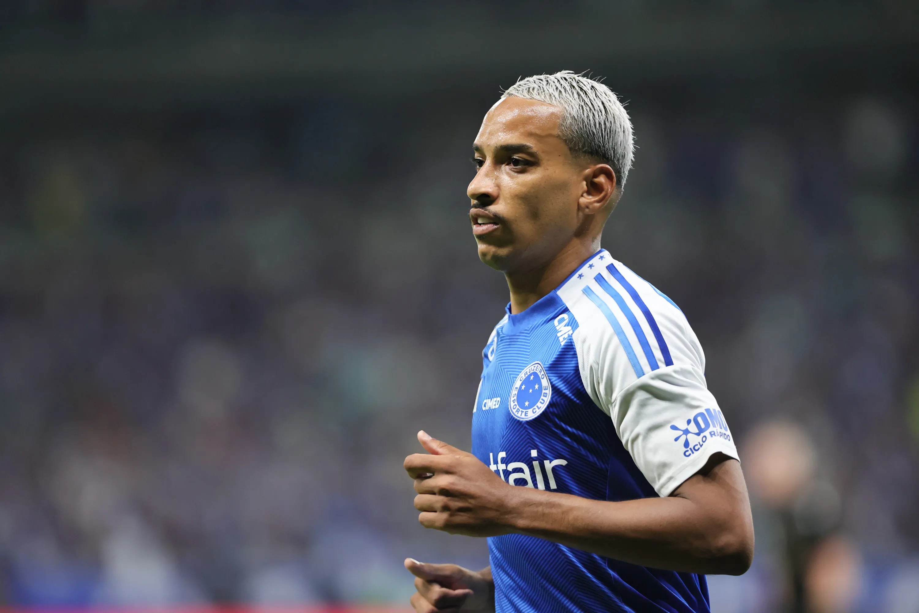 Matheus Pereira jogador do Cruzeiro durante partida contra o Corinthians no estadio Mineirao pelo campeonato Copa Do Brasil 2025. Foto: Gilson Lobo/AGIF