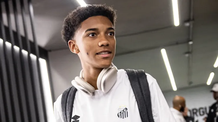 Robinho Jr, atacante do Santos