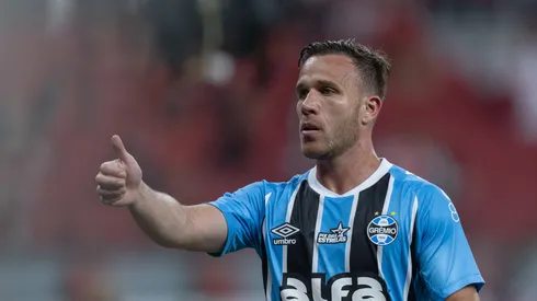 RS – PORTO ALEGRE – 21/09/2025 – BRASILEIRO A 2025, INTERNACIONAL X GREMIO – Arthur jogador do Gremio durante partida contra o Internacional no estadio Beira-Rio pelo campeonato Brasileiro A 2025. Foto: Liamara Polli/AGIF
