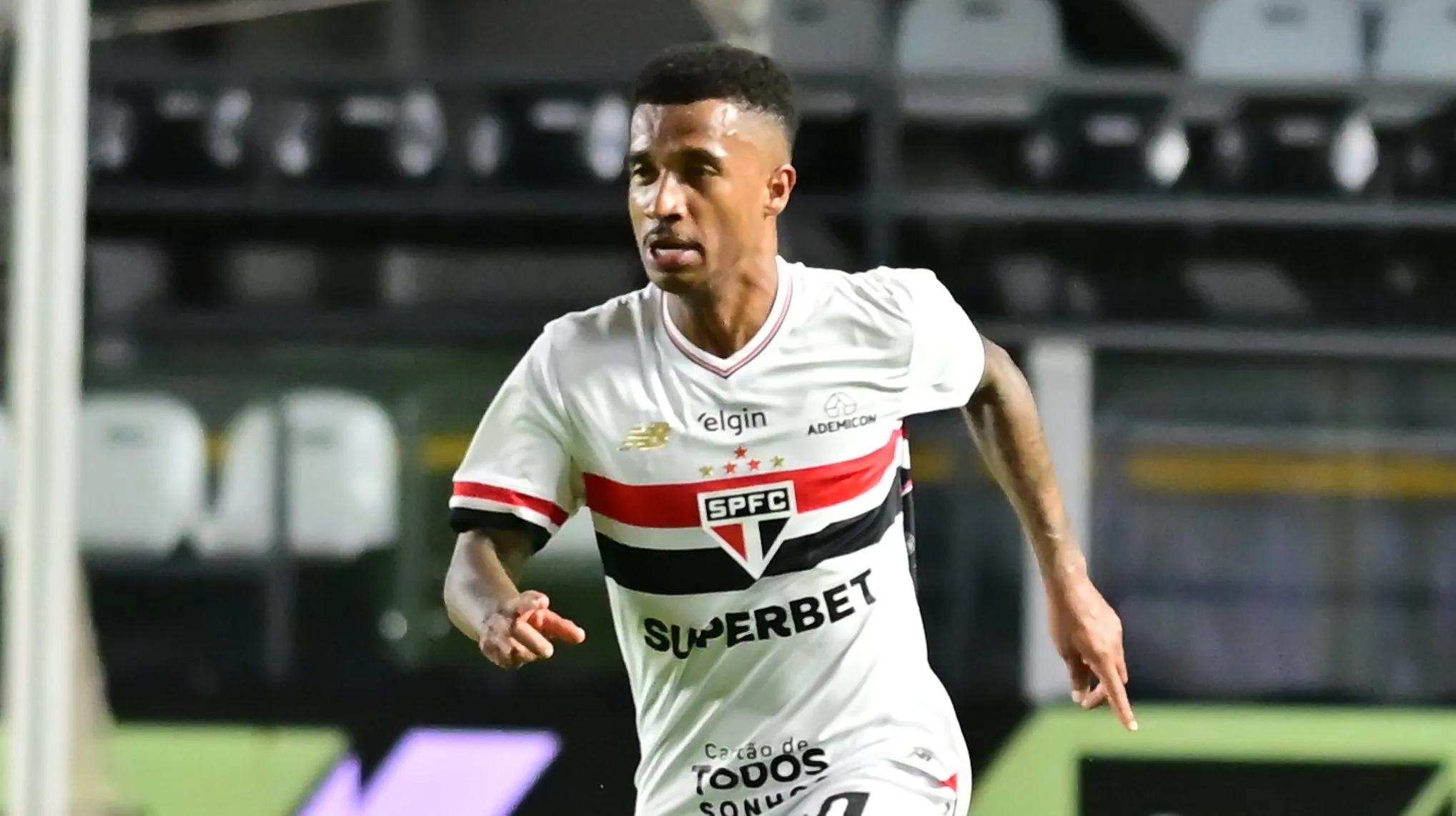 Marcos Antonio no Tricolor em 2025. Foto: Jota Erre/AGIF