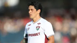 Cano atuando contra o Red Bull Bragantino. Foto: Marlon Costa/AGIF