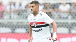 Alisson jogador do Sao Paulo durante partida contra o Atletico-MG no estadio Mineirao pelo campeonato Brasileiro A 2025. Foto: Gilson Lobo/AGIF