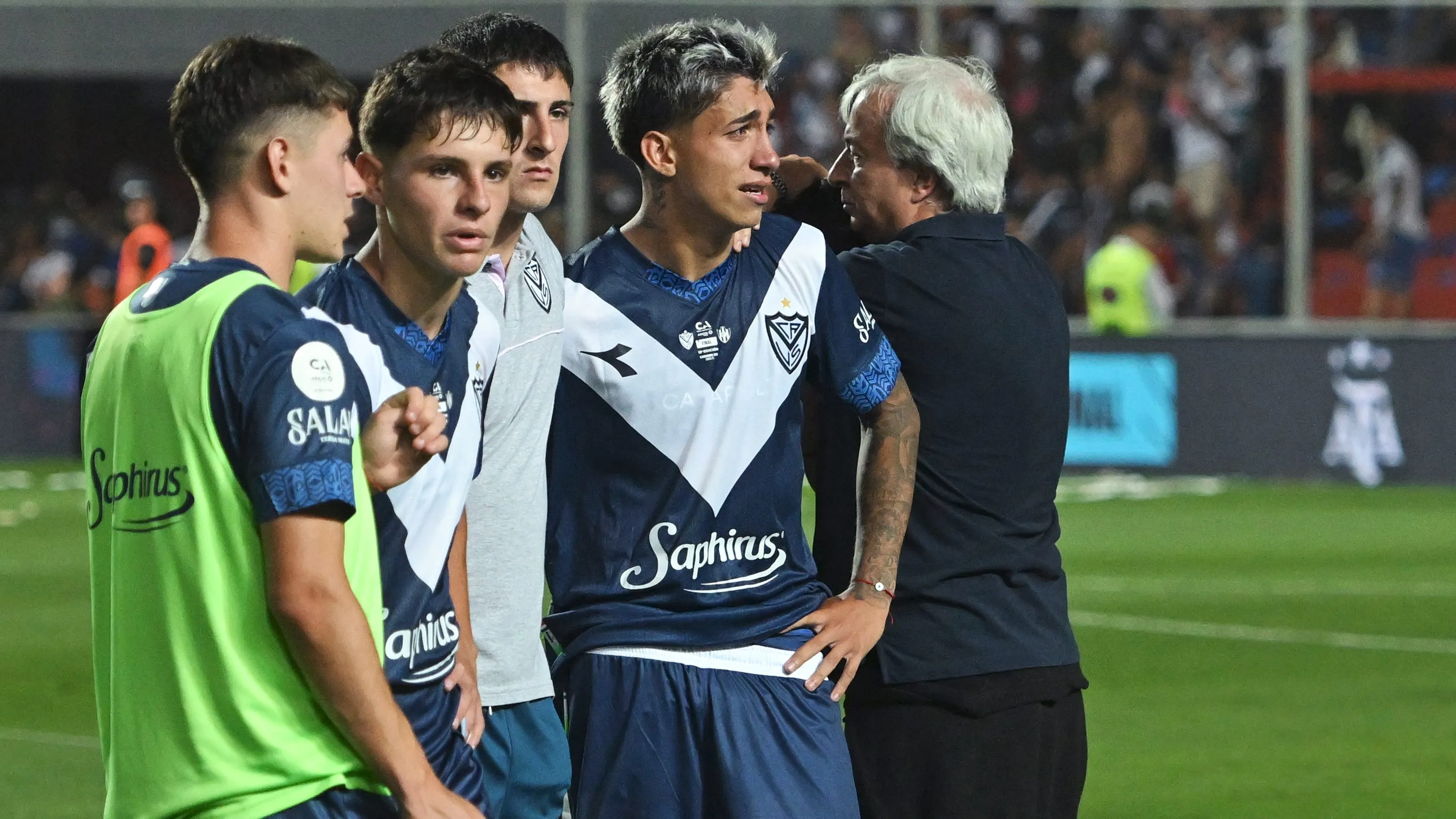 Carrizo jogou com Montoro no Vélez. (Photo by Hernán Cortez/Getty Images)