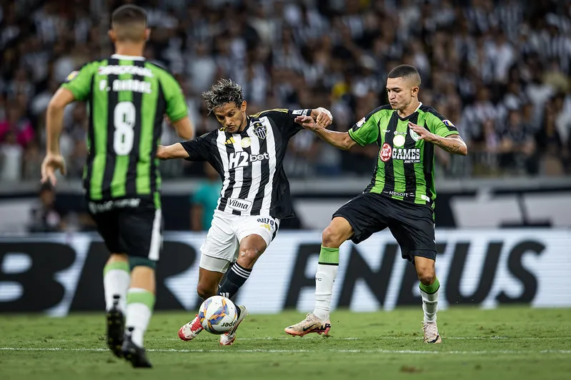 Galo enfrentou o América-MG na final do Mineiro em 2025. Foto: Pedro Souza/Atlético-MG