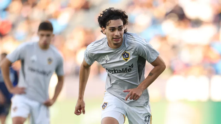 Matheus Nascimento pelo LA Galaxy. (Photo by Harry How/Getty Images)