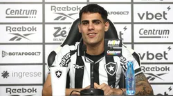 Villalba foi apresentado no Botafogo. Foto: Vitor Silva/Botafogo