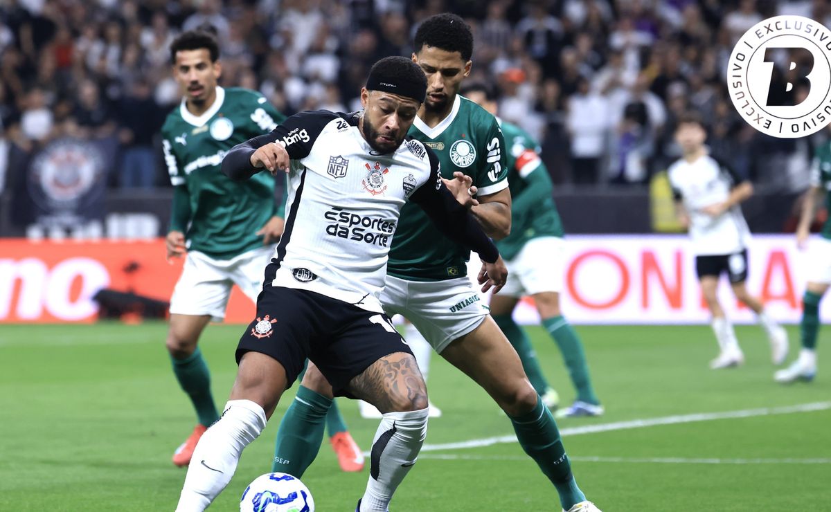 Valor de mercado escancara diferença entre Palmeiras no topo e Corinthians bem atrás