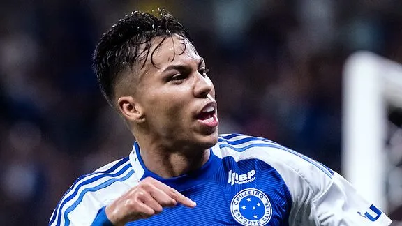 Kaio Jorge no Cruzeiro. Foto: Gustavo Aleixo/Cruzeiro