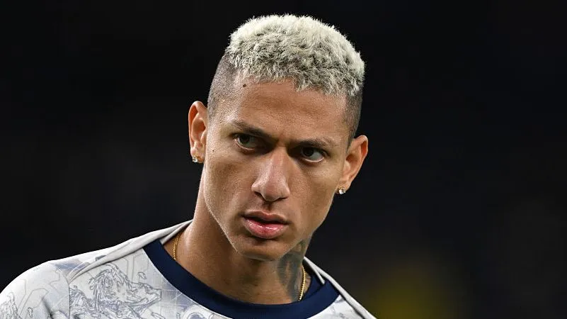 Richarlison no Tottenham . Foto: Mike Hewitt/Getty Images